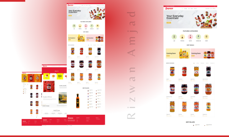 Food Supplier Website